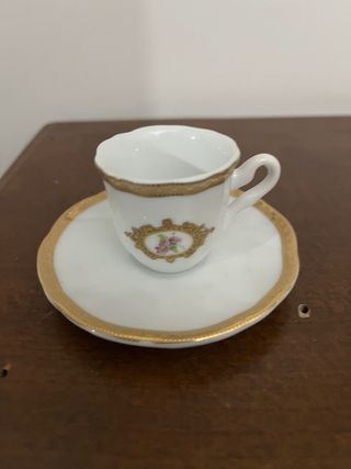 Tazzine Limoges France in Porcellana