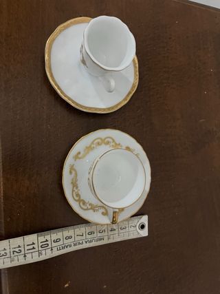 Tazzine Limoges France in Porcellana