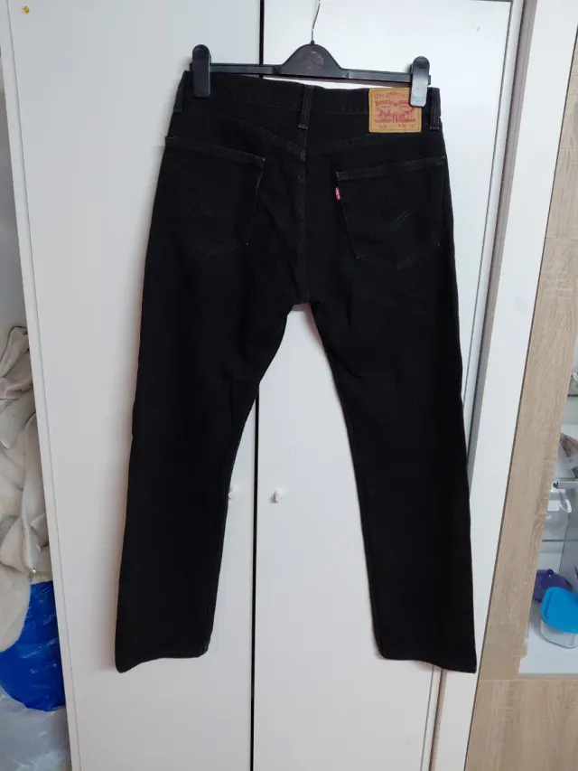 Pantalón Levis Hombre Talla 42 Negro