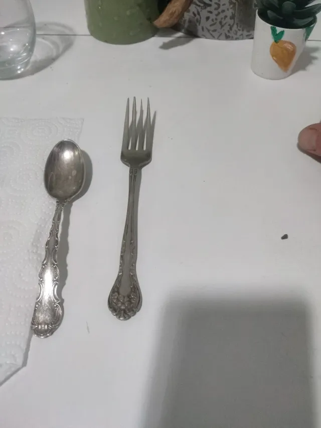 Antiguos cubiertos de plata gorham