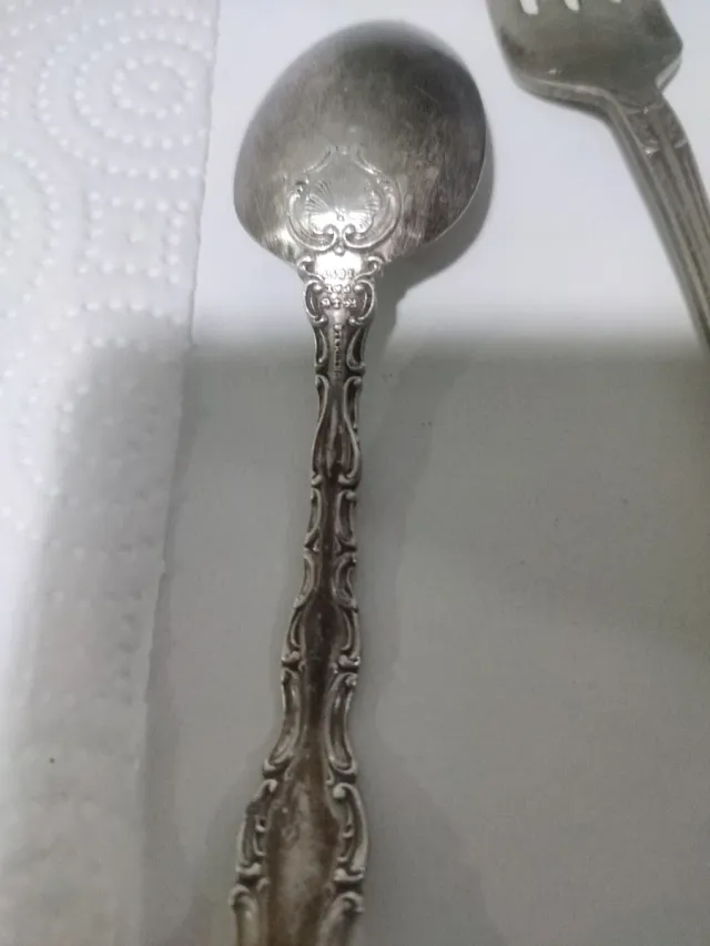 Antiguos cubiertos de plata gorham