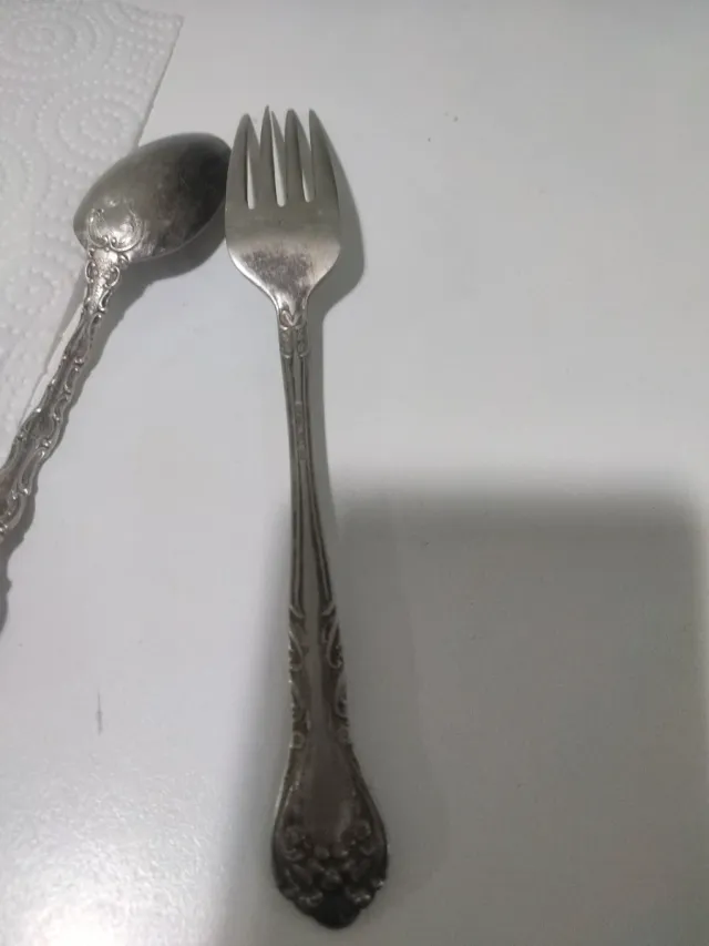 Antiguos cubiertos de plata gorham