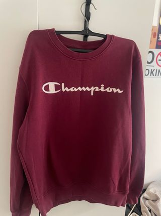 Sudadera Champion Roja Talla S