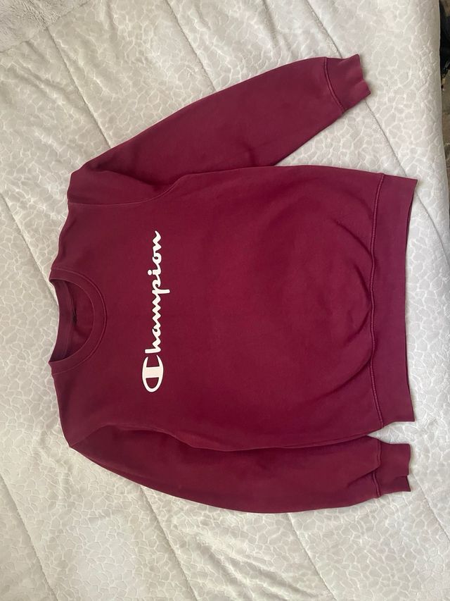 Sudadera Champion Roja Talla S