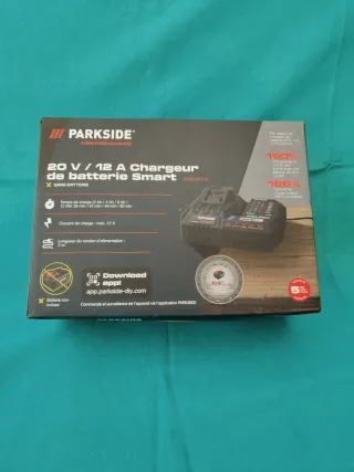 Caricabatterie Parkside X20V TEAM Smart