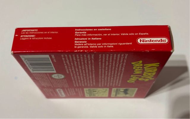 Kirby's Dream Land (Game Boy Nintendo)