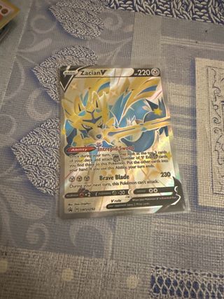 Carta Pokémon Zacian V SWSH292