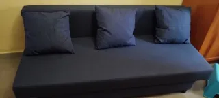 Sofá Cama IKEA ASARUM Azul