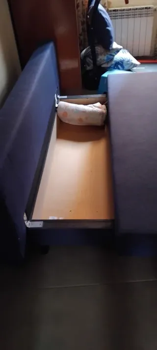 Sofá Cama IKEA ASARUM Azul