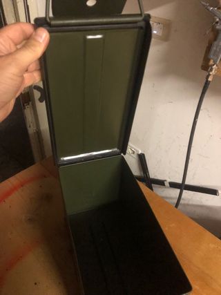 Cassetta metallica munizioni 5,56 mm