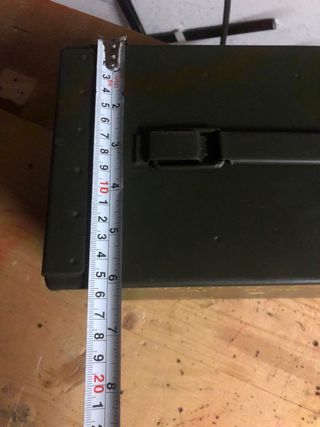 Cassetta metallica munizioni 5,56 mm