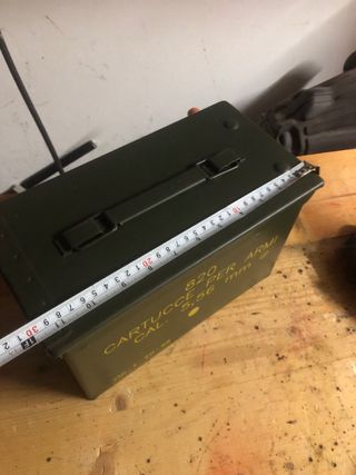 Cassetta metallica munizioni 5,56 mm