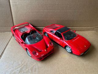 FERRARI F50 / FERRARI 348 TS Maisto Scala 1/25
