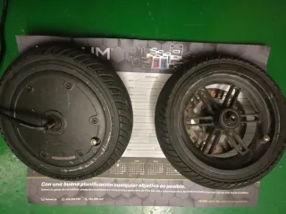 Ruedas de patinete con disco de freno