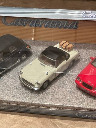 Lote 5 coches Cabriolet metal Cararama 1/43 Nuevo.