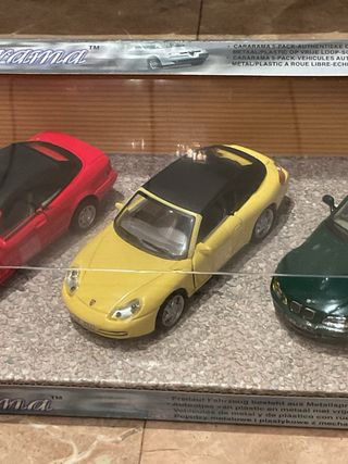 Lote 5 coches Cabriolet metal Cararama 1/43 Nuevo.