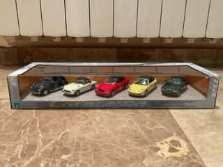 Lote 5 coches Cabriolet metal Cararama 1/43 Nuevo.