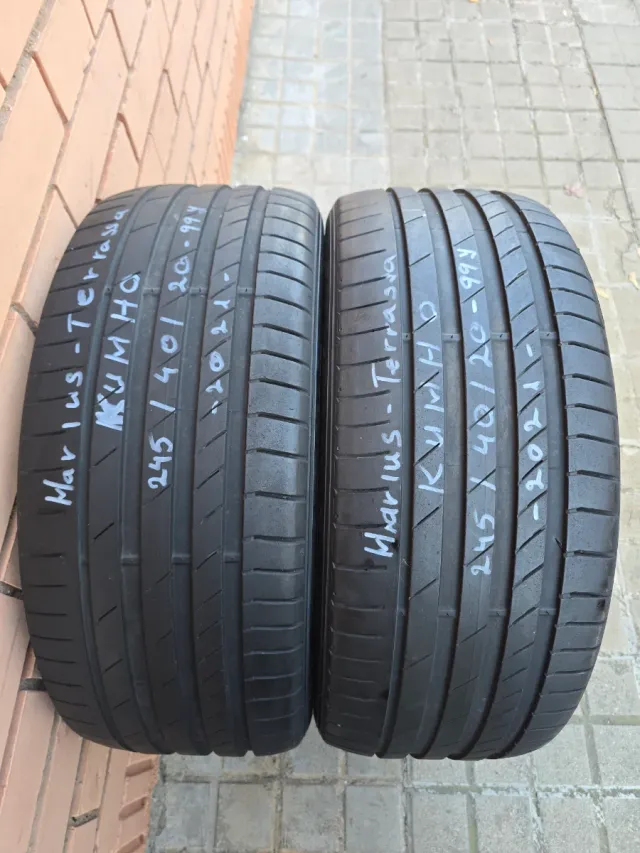 Neumáticos Kumho 245/40/20 y 275/35/20