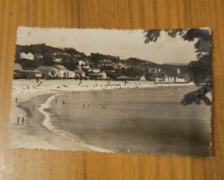 Postal antigua Sanxenxo