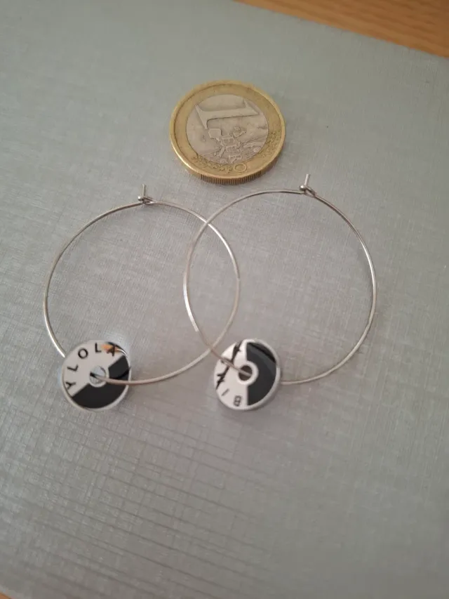 Pendientes Aro Bimba y Lola Acero