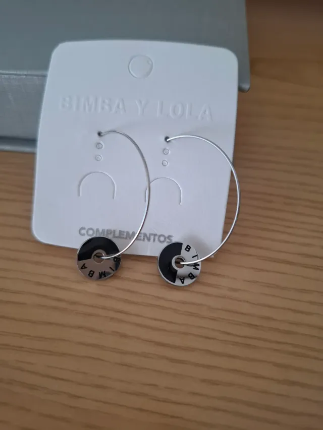 Pendientes Aro Bimba y Lola Acero