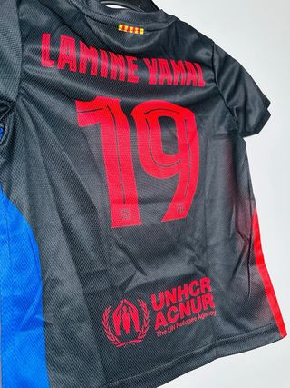 Camiseta fútbol niño imitación F.C Barcelona