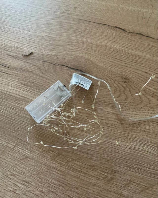 Luci LED blu a batteria