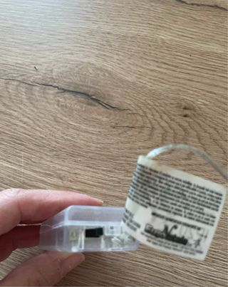 Luci LED blu a batteria