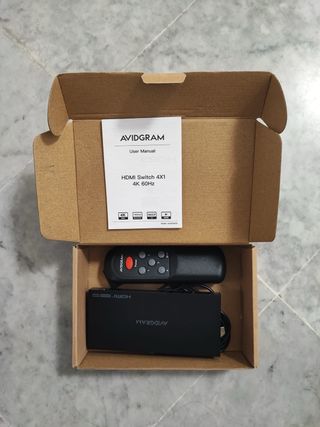 AVIDGRAM HDMI Switch 4x1 4K 60Hz