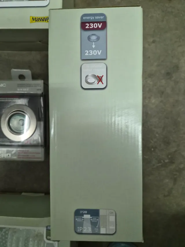 Lámpara Massive 230V IP23