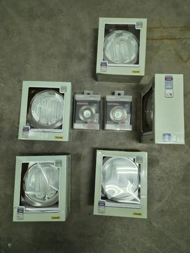 Lámpara Massive 230V IP23