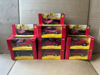7 Modellini Ferrari Collezione Shell