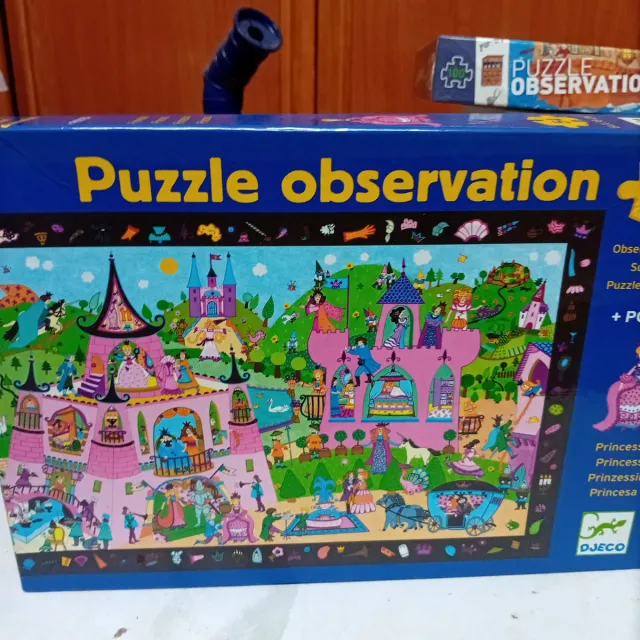 Puzzle infantil con dibujos coloridos