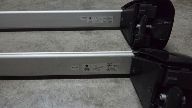 Barras portaequipajes Audi