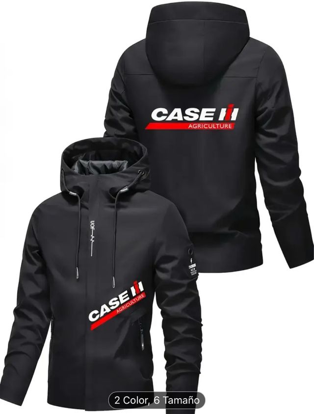 Chaqueta Case IH Negra