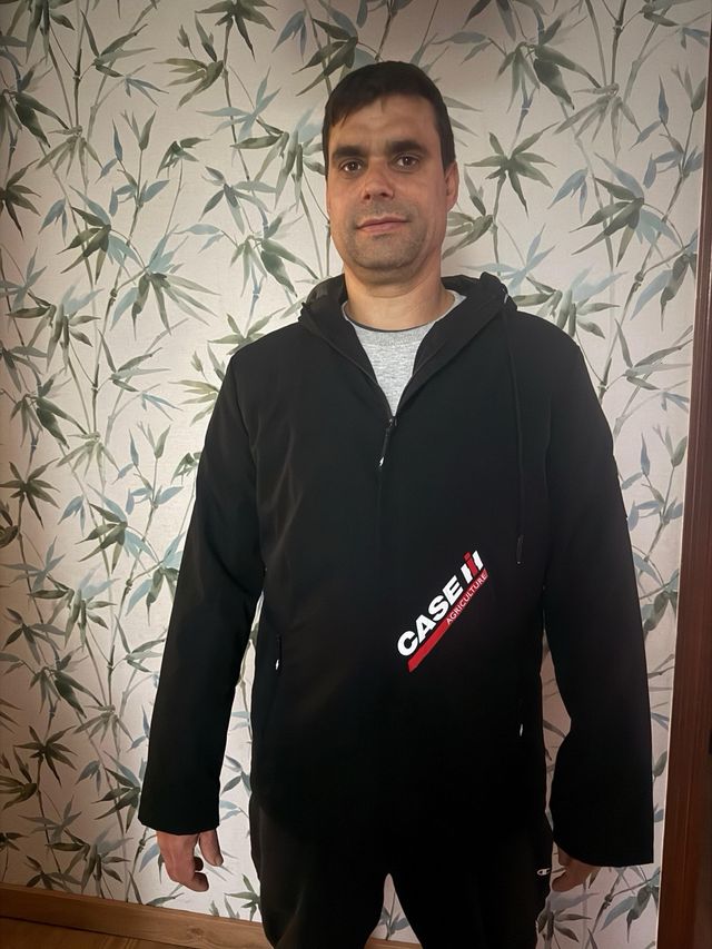 Chaqueta Case IH Negra