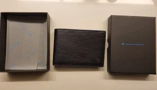 Portafoglio Piquadro Uomo Pelle Nero