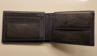 Portafoglio Piquadro Uomo Pelle Nero