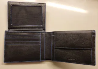 Portafoglio Piquadro Uomo Pelle Nero