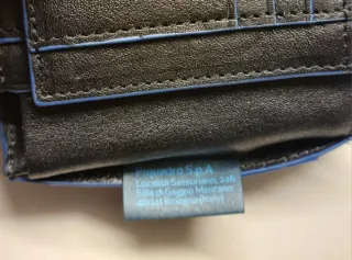 Portafoglio Piquadro Uomo Pelle Nero