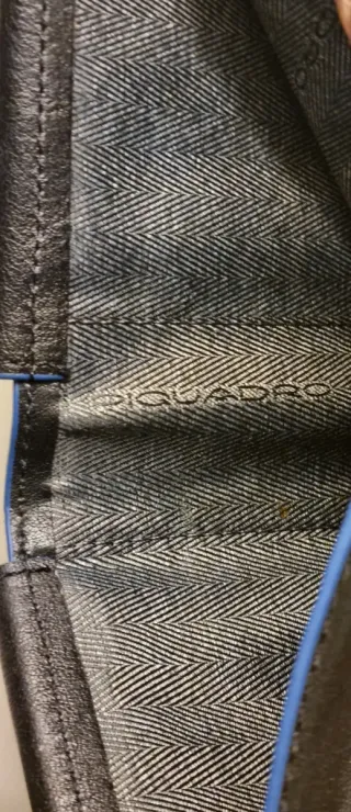 Portafoglio Piquadro Uomo Pelle Nero