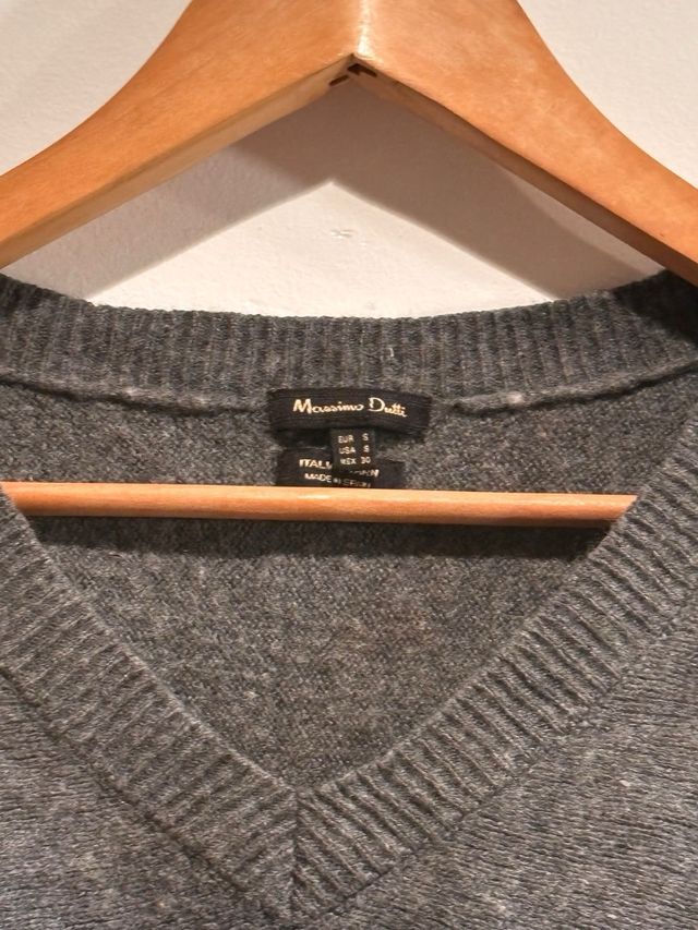 Jersey Massimo Dutti Gris