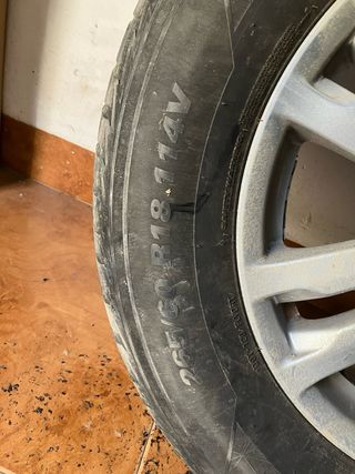 Llantas 18 Mitsubishi Montero V80 DiD y neumáticos