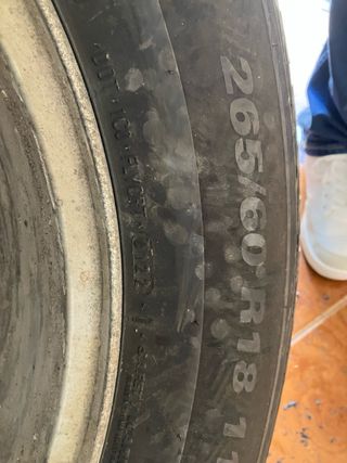 Llantas 18 Mitsubishi Montero V80 DiD y neumáticos