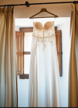 Vestido de Novia Encaje Blanco