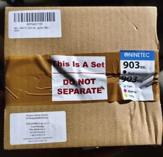 Cartuchos Tinta NINETEC 903XXL Negra y Color
