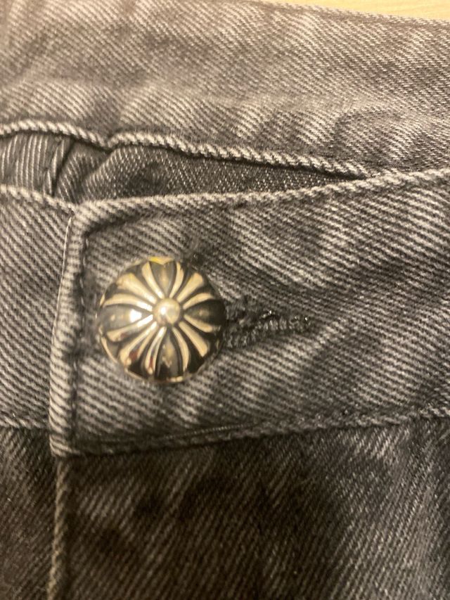 Pantalones Chrome Hearts Negros Talla M