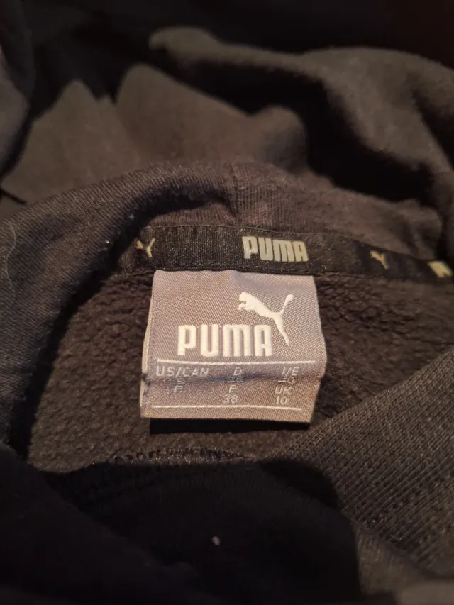 Sudadera Puma Negra/Gris