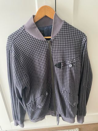 Chaqueta Bomber Estampada