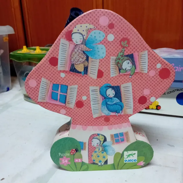 Puzzle Djeco Hada Champiñón 54 piezas